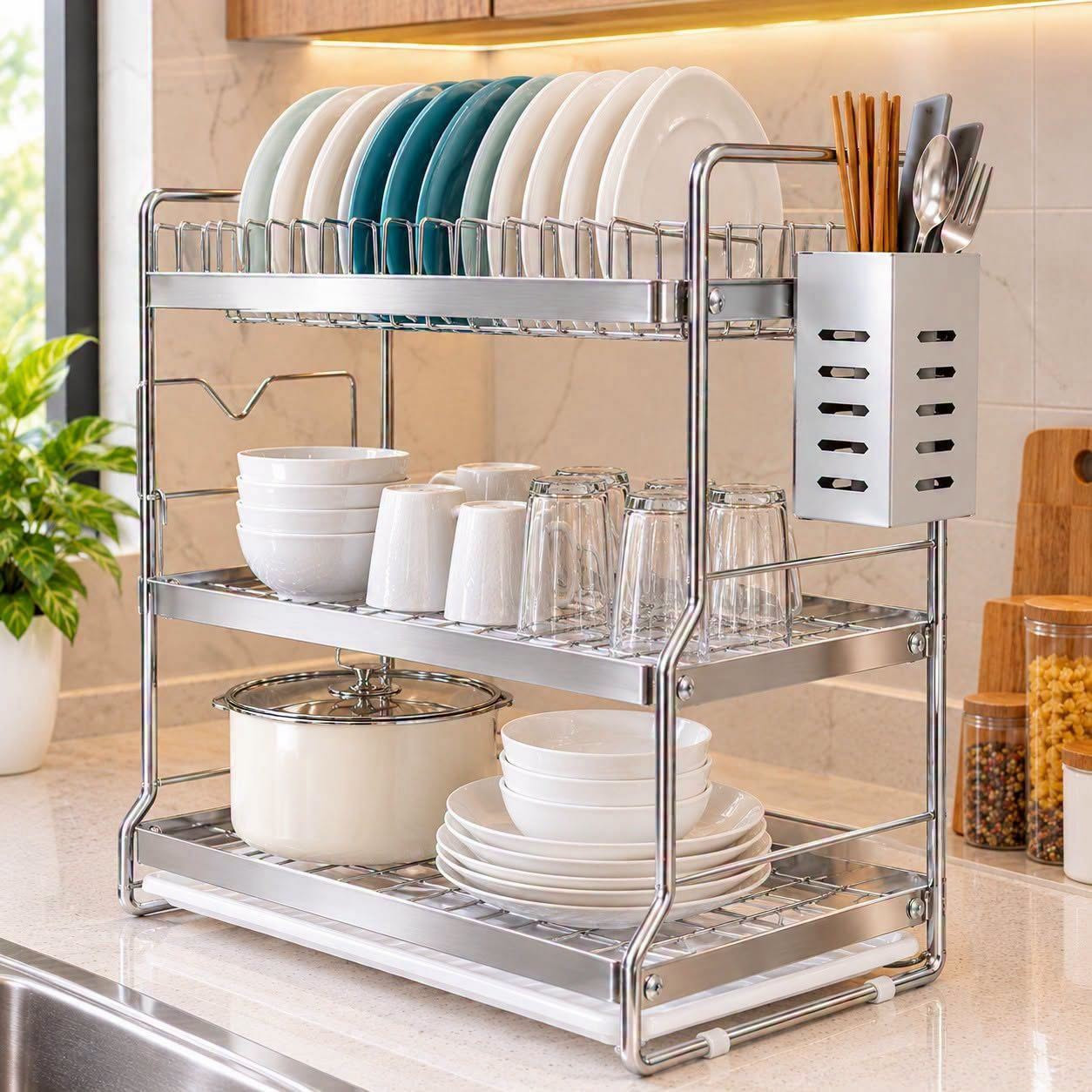Stainless Steel Dish Rack