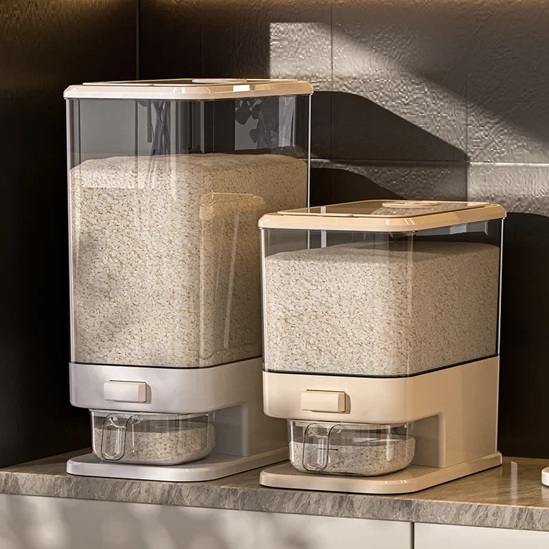 New Large-capacity Pressed Rice Flour Grain Storage Box