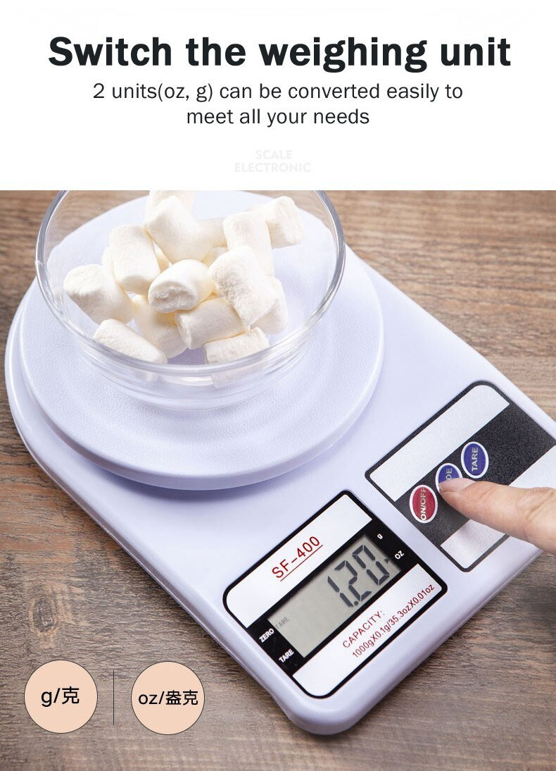 Digital LCD Kitchen Scale