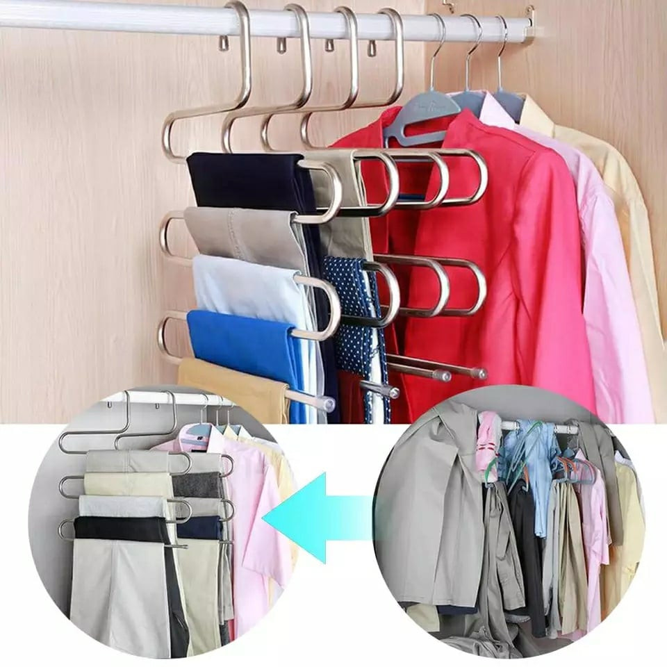 5-layers Clothes Hanger Rack