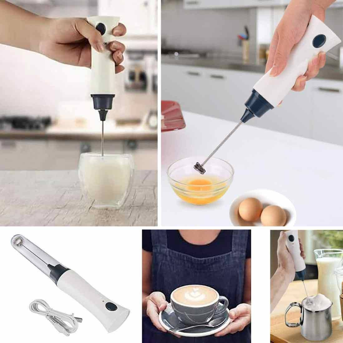 Rechargeable  Mixer Hand Coffee Beater (Foamer-ZB 1508)