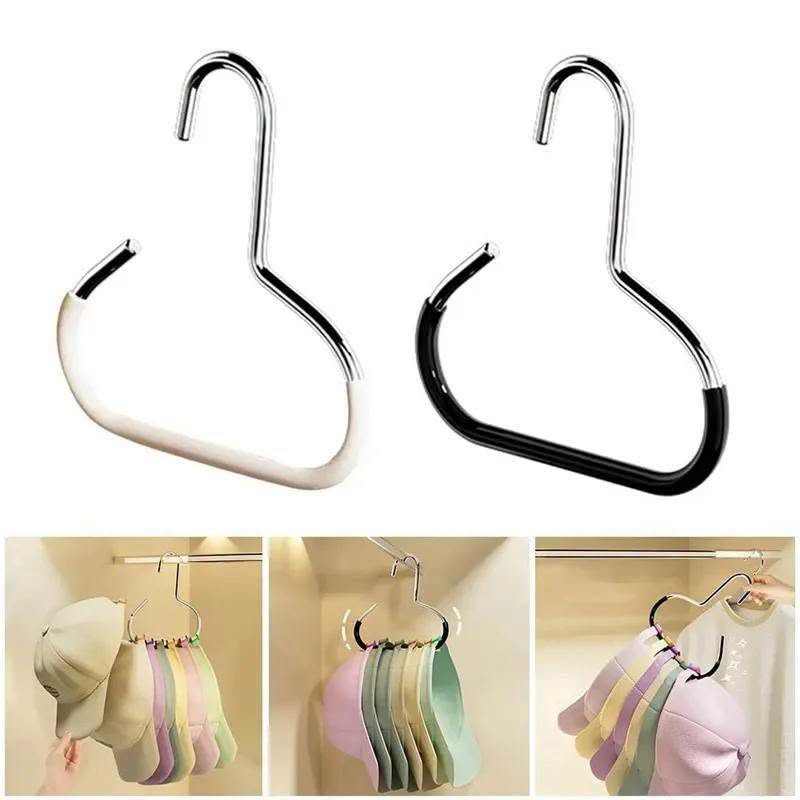 3Pcs/6Pcs/10Pcs Multifunctional Circle Hook Rack Hat Scarf Towel Hanger.