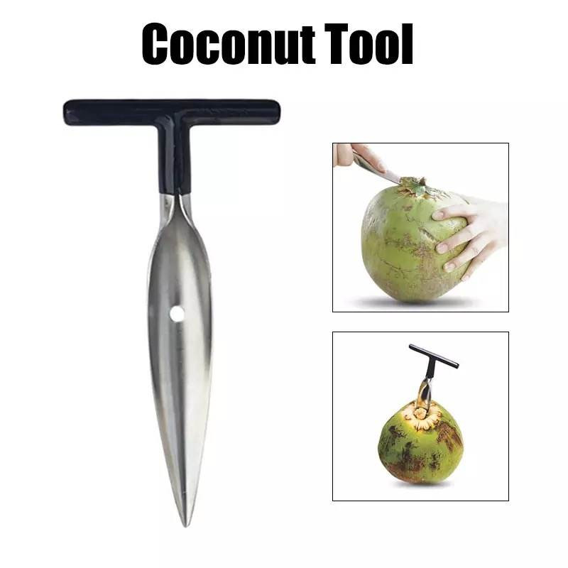 Stainless Steel Coconut Opener Tool