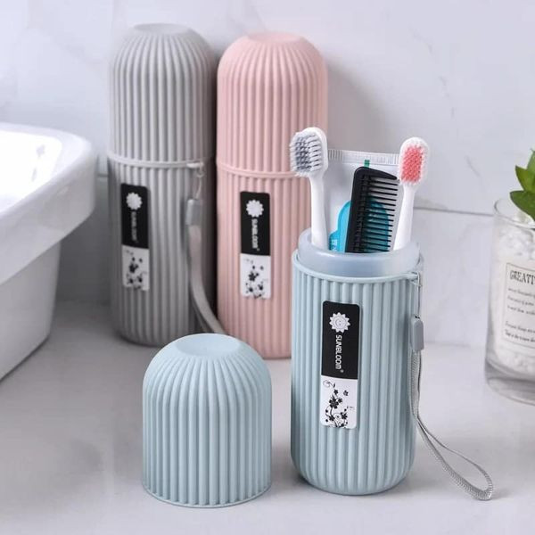 Portable Travel Toothpaste Toothbrush Protect Holder